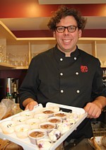 Laurent Gerbaud, un des chocolatiers de la relève, sera à Montréal prochainement. Laurent Gerbaud, un des chocolatiers de la relève, sera à Montréal prochainement.