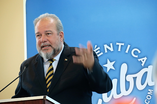 Manuel Marrero Cruz, ministre du Tourisme de Cuba