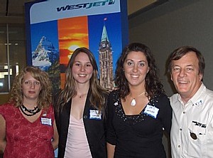 Nadia Lefevre, Claude Hélène Faucher, Christina Anderson et Louis Gosselin