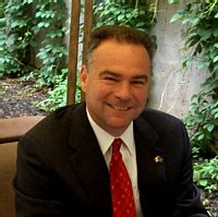 Tim M Kaine Gouverneur de la Virginie