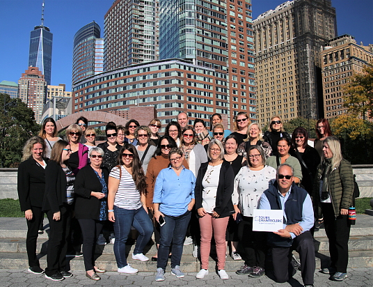 Voyage de familiarisation exclusif à TDC : Un groupe de conseillers à la découverte de New York