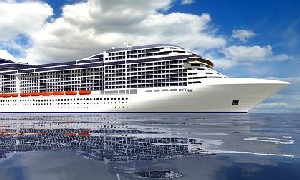 Le fleuron de MSC croisières sort des chantiers