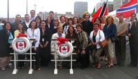 28 agents de voyages du Nouveau Brunswick ont visité le  Carnival Victory
