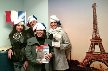 Sophie Lessard, gérante au développement des affaires, région est du Québec (au centre); Marisa Poggioni, coordonnatrice senior aux ventes internes; Nathalie Bonin, gérante au développement des affaires Ottawa, Gatineau, West Island et ouest de Montréal;  et Virginie Blanc de EurocarTT Citroën Sophie Lessard, gérante au développement des affaires, région est du Québec (au centre); Marisa Poggioni, coordonnatrice senior aux ventes internes; Nathalie Bonin, gérante au développement des affaires Ottawa, Gatineau, West Island et ouest de Montréal;  et Virginie Blanc de EurocarTT Citroën