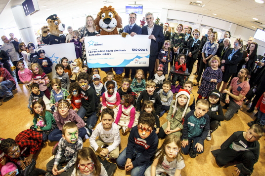 Air Transat et la Fondation Rêves d’enfants célèbrent 15 ans de partenariat