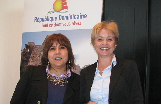 Suzie Romero et Susana Rosa du Bureau de tourisme de la République dominicaine à Montréal Suzie Romero et Susana Rosa du Bureau de tourisme de la République dominicaine à Montréal
