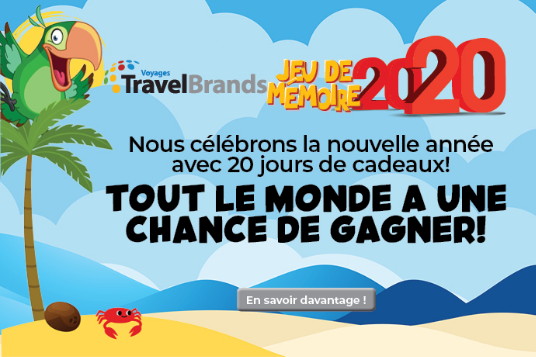 Commencez la nouvelle année avec le jeu du Match 2020 de Voyages TravelBrands