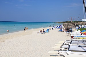 Plage de l'hôtel Memories Paraiso. Plage de l'hôtel Memories Paraiso.
