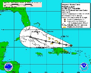 La tempête tropicale Chris pourrait se transformer en ouragan