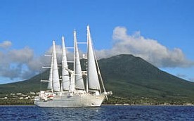 Le Wind Star de retour au Costa Rica