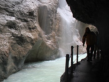 La gorge Partnach. La gorge Partnach.