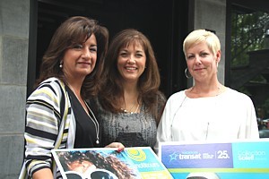 Lydia Continelli, directrice de marketing pour le Québec; Maryse Martel, directrice commerciale pour le Québec et Denise Heffron, vice-présidente des ventes au national Lydia Continelli, directrice de marketing pour le Québec; Maryse Martel, directrice commerciale pour le Québec et Denise Heffron, vice-présidente des ventes au national