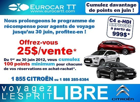 Promo et récompense agents chez EurocarTT