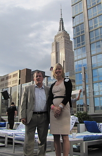 Louis Gosselin, dir. et Claude-Hélène Faucher, resp. , comptes stratégiques, de Westjet Louis Gosselin, dir. et Claude-Hélène Faucher, resp. , comptes stratégiques, de Westjet