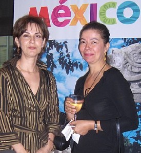 Patricia Aguilar, DG de Canandes et Renée Gonzales de la Lama directrice du CPTM Patricia Aguilar, DG de Canandes et Renée Gonzales de la Lama directrice du CPTM