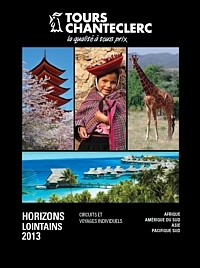 Tours Chanteclerc: La brochure Horizons lointains 2013 actuellement en distribution ! Tours Chanteclerc: La brochure Horizons lointains 2013 actuellement en distribution !