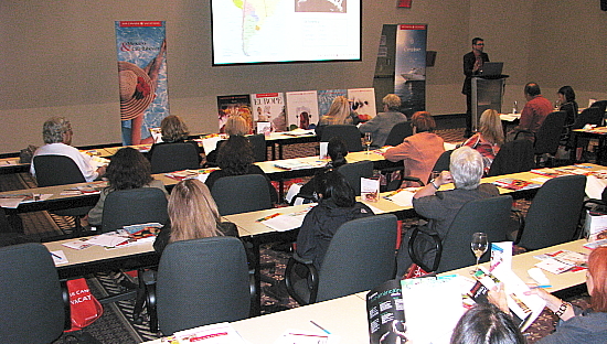 L'Europe, l'Asie, le Sud et les croisières étaient au programme des séminaire. L'Europe, l'Asie, le Sud et les croisières étaient au programme des séminaire.