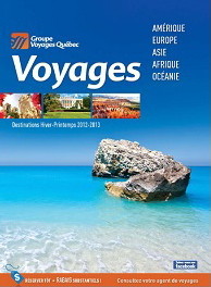 Groupe Voyages Québec dévoile sa nouvelle brochure Groupe Voyages Québec dévoile sa nouvelle brochure