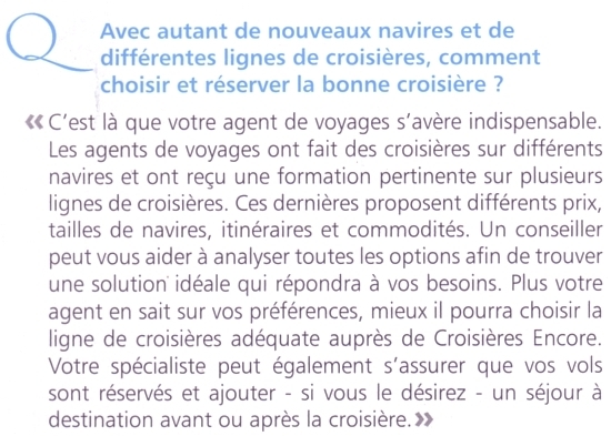 Croisières Encore lance sa saison et son 'magazine' à Laval