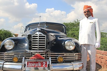 L'un des chauffeurs du maharadja.
