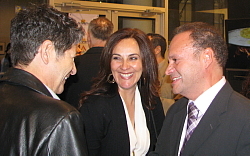 Manuel Montelongo, directeur du CPTM en compagnie de Camillo Aguilar et Patricia Perèz de Canandès. Manuel Montelongo, directeur du CPTM en compagnie de Camillo Aguilar et Patricia Perèz de Canandès.