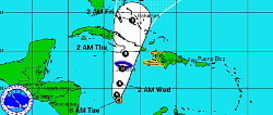 La tempête tropicale Sandy menace la Jamaïque La tempête tropicale Sandy menace la Jamaïque