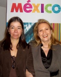 Renée Gonzales de La Lama directrice du CPTM et Sol Cohen directrice de Mexicana