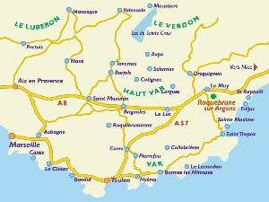 La Provence et la Côte d'Azur attendent vos clients à Roquebrune-Sur-Argens