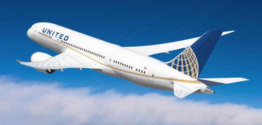 Le Boeing 787 Dreamliner de United Airlines effectue son premier vol commercial Le Boeing 787 Dreamliner de United Airlines effectue son premier vol commercial