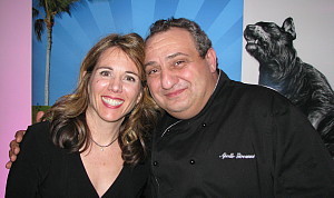 Gina Mallamo et le chef Giovanni Appolo Gina Mallamo et le chef Giovanni Appolo