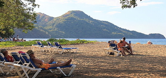 La plage du Riu Palace Costa Rica La plage du Riu Palace Costa Rica