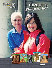 La brochure circuits guidés groupes d'Exotik Tours bientôt disponible  La brochure circuits guidés groupes d'Exotik Tours bientôt disponible