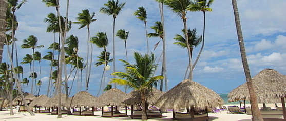 La plage privée du Royal Service