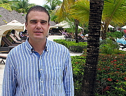 Rafael Torres, directeur général du Paradisus Palma Real et du Paradisus Punta Cana Resort Rafael Torres, directeur général du Paradisus Palma Real et du Paradisus Punta Cana Resort