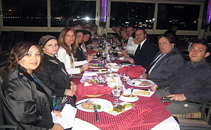 Lors de leur souper d’Adieu sur un bateau luxueux sur le Nil