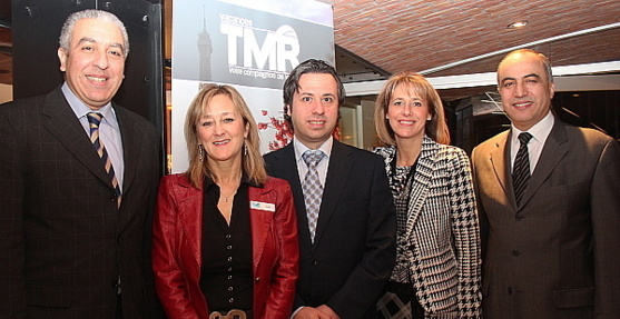 Soubaa Kamel, responsable des ventes (RAM); Lucie Veillet, dir. ventes TMR; Luigi Iannello, vp produits TMR; Louise Fecteau, vp ventes marketing TMR; Mohammed Maali, dir. général pour le Canada (RAM) Soubaa Kamel, responsable des ventes (RAM); Lucie Veillet, dir. ventes TMR; Luigi Iannello, vp produits TMR; Louise Fecteau, vp ventes marketing TMR; Mohammed Maali, dir. général pour le Canada (RAM)