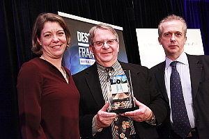 Armelle Tardy-Joubert directrice d'Atout France au Canada ; Jean Martel, directeur des ventes agences de Groupe Voyages Québec et Bruno Clerc, consul général de France au Canada Armelle Tardy-Joubert directrice d'Atout France au Canada ; Jean Martel, directeur des ventes agences de Groupe Voyages Québec et Bruno Clerc, consul général de France au Canada