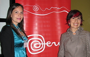 Claudia Zakrzewski spécialiste du marché et Elisabeth Akim responsable du marché nord-américain de Promperu