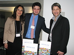 Patricia Pérez, Gabriel Cardona et Camilo Aguilar de Canandes