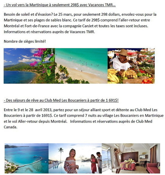 Découvrez les dernières offres spéciales pour des séjours de rêve en Martinique! Découvrez les dernières offres spéciales pour des séjours de rêve en Martinique!