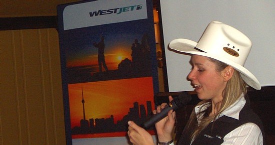 Claude - Hélène Faucher de Westjet Claude - Hélène Faucher de Westjet
