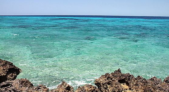 La côte vue du centre de plongée Punta Perdiz