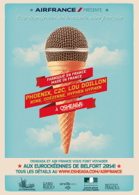 Air France renouvelle sa présence à Osheaga Air France renouvelle sa présence à Osheaga