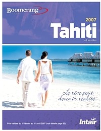 La Brochure Tahiti & ses Îles de Boomerang Tours est maintenant disponible La Brochure Tahiti & ses Îles de Boomerang Tours est maintenant disponible