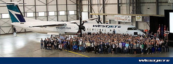 WestJet fait les choses en grand pour le lancement d'Encore WestJet fait les choses en grand pour le lancement d'Encore