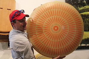 Mirko Capodanno, au musée du fromage Emmental Mirko Capodanno, au musée du fromage Emmental