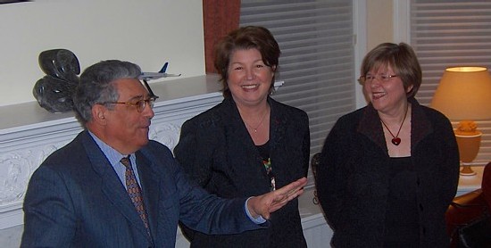 Gérard Serre, Jacqueline Dillmann - Faure et Isabelle Sparer