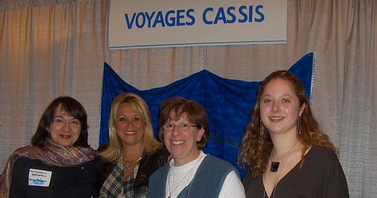 Christiane Bergeron (Voyage Régence) Évelyne Cassis, Gisèle Desmarais, Amélie Belzile