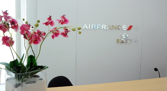 Nouvelle signalétique . (photo Air France) Nouvelle signalétique . (photo Air France)