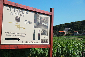 L'un des meilleurs vins croates, le Grk, provient de l'île de Korcula.